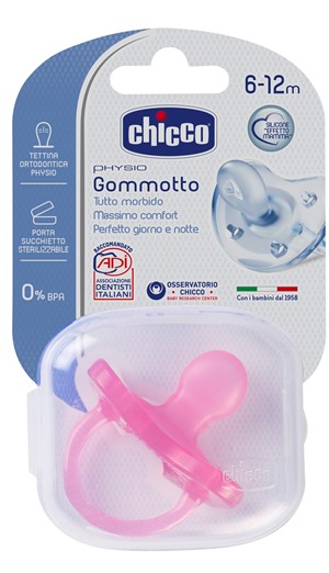 PHYSIO SOFT GOMMOTTO 6-12M SILICONE     