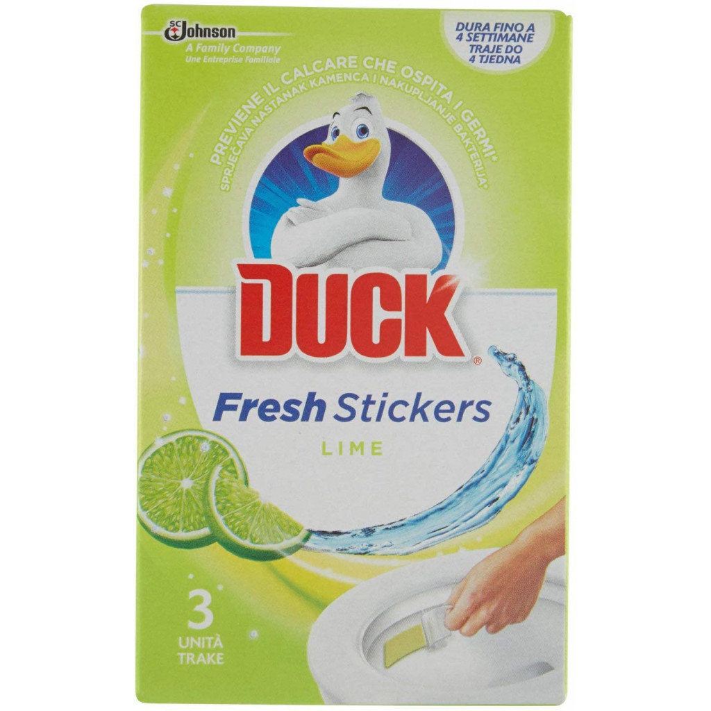 DUCK ANITRA WC FRESH STICKERS LIMONE    