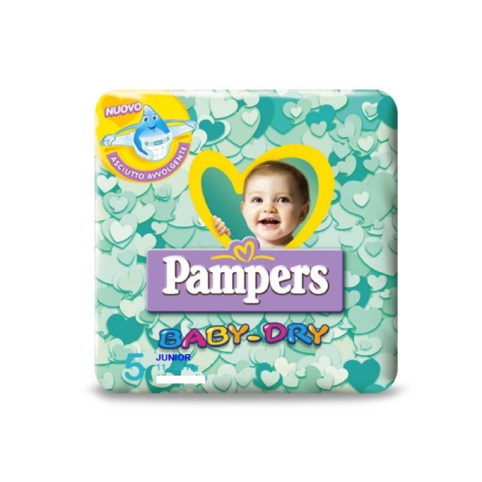 PAMPERS PANNOLINI  BABY DRY V JUNIOR    