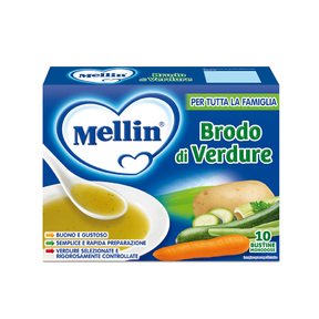 MELLIN BRODO VERDURE 10X8GR             