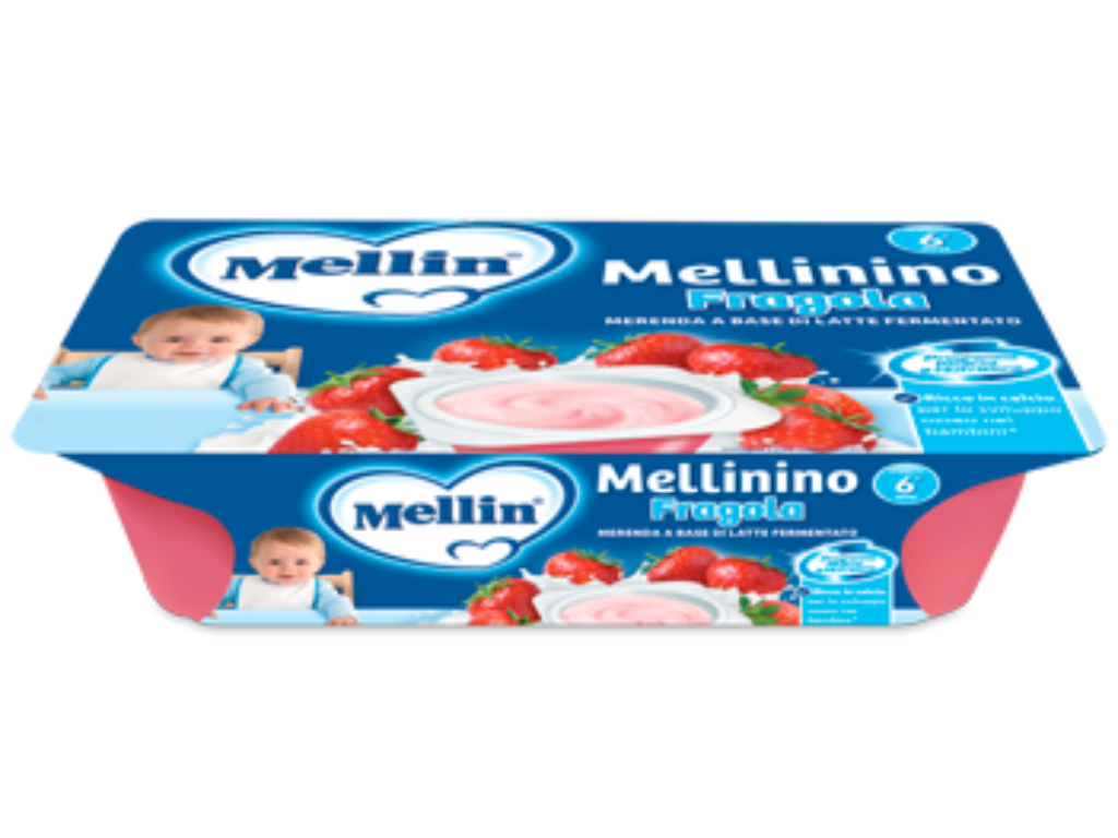 MELLIN MELLININO FRAGOLA 6X55GR         